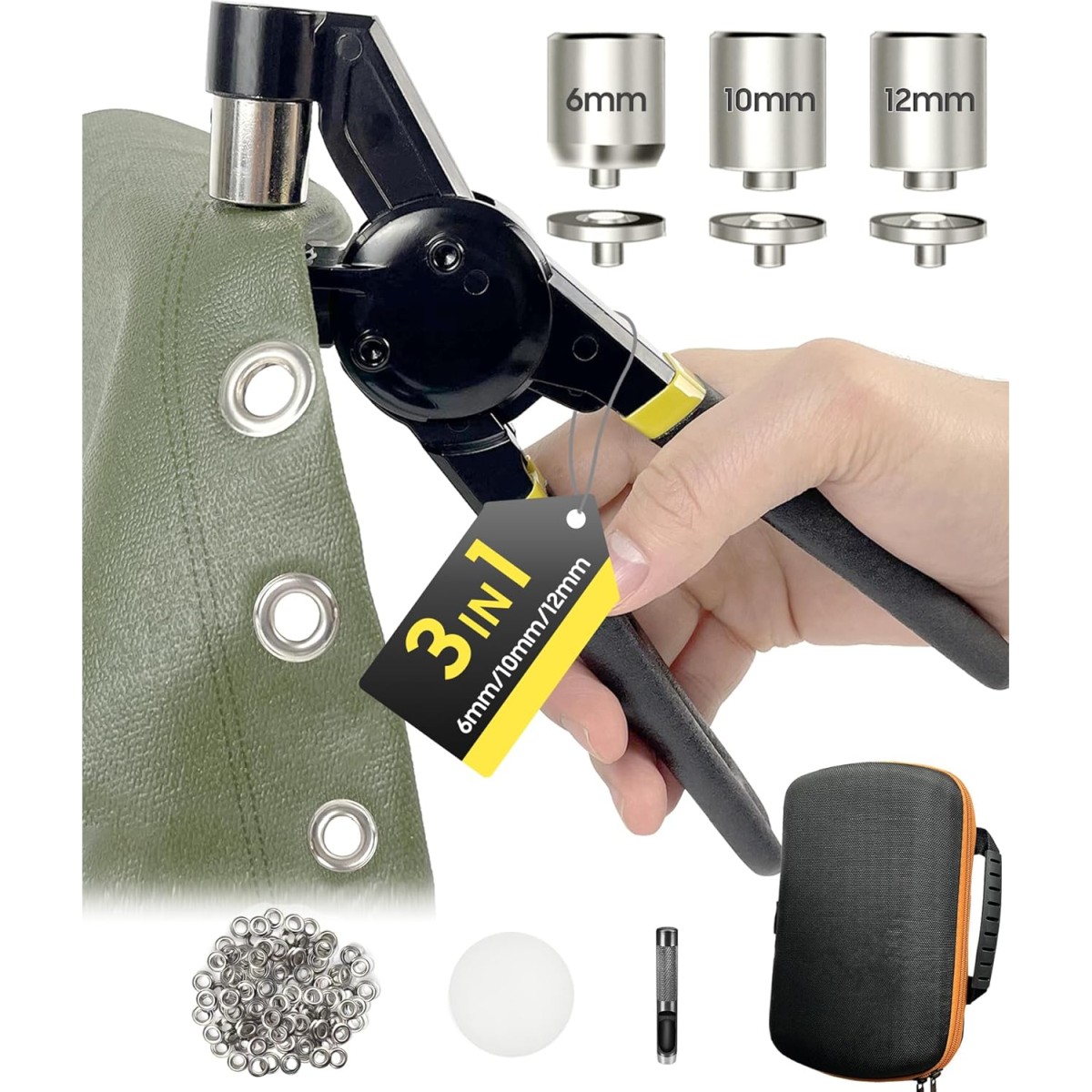 Multi-Size 608 Pcs Grommet Kit